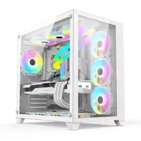 PC POWER ICEBERG WHITE ATX GAMING CASING MODEL #PP-H40 WH